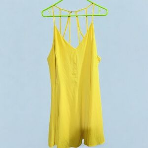 Forever 21 Vibrant Yellow Dress